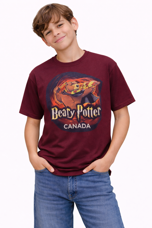 Licensed Youth T-Shirt - Raven Lunatic - Beary Potter