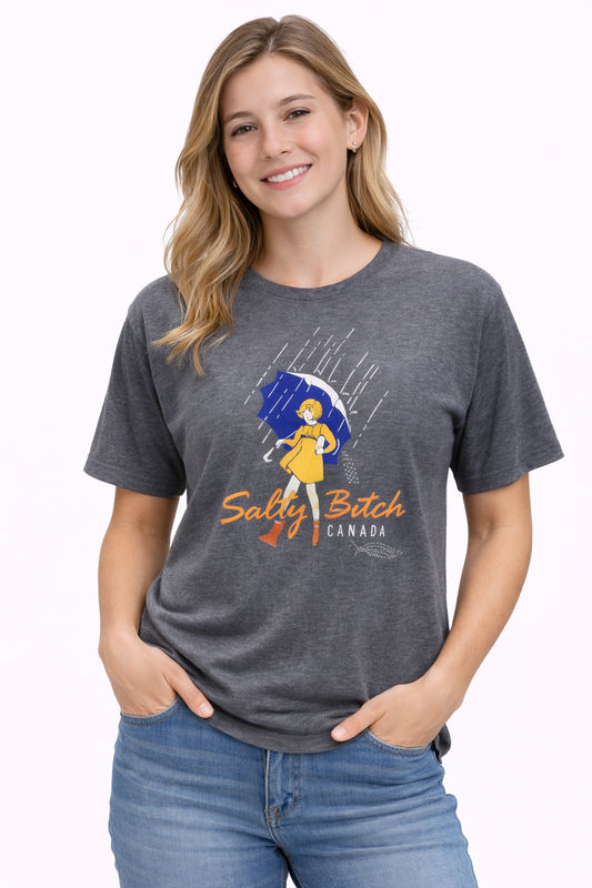Licensed Adults T-Shirt - Raven Lunatic - Salty Bitch