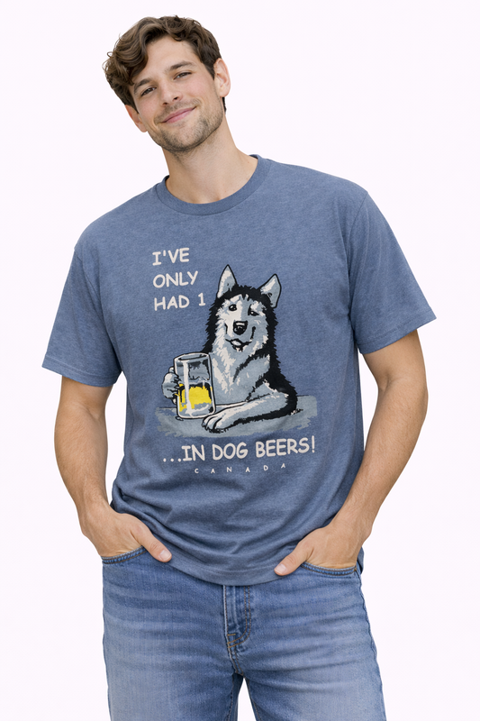 Licensed Adults T-Shirt - Raven Lunatic - In Dog Beers!