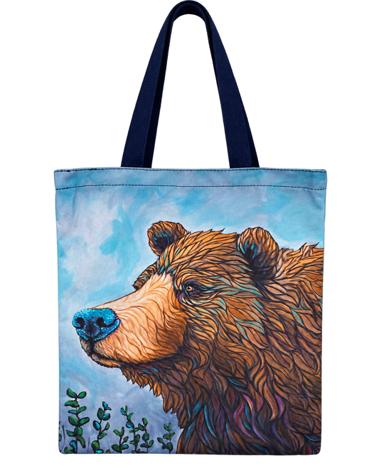 Licensed Canvas Tote Bag - ARW - Bear on Guard