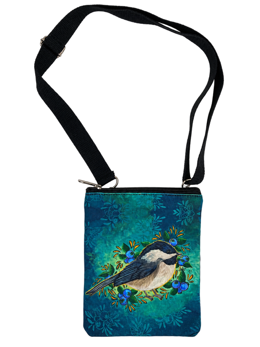 Licensed Canvas Crossbody - ARW - Chickadee