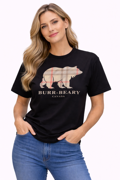 Raven Lunatic Adults T-Shirt - Burr-Beary