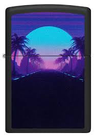Zippo Sunset Black Light Design (48409)