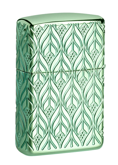 ZIPPO Armor HP Green Elegant Dragon (49054)