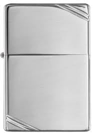 Zippo 14 Reg SS Hi Pol/slash  (11570)