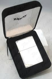 Zippo 14 Reg SS Hi Pol/slash  (11570)