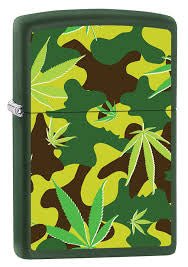 Zippo 221 Green Leaf Camo (221–064557)