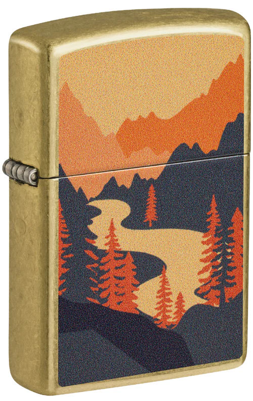 Zippo 2025 PF – Mountain Design (46811)