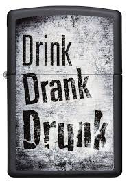 Zippo Drink Drank Drunk Design (29618)