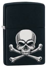 Zippo PF19 Skull Crossbones Design (29917)