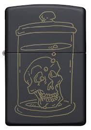 Zippo 21PFSPR Skull Design (49575)