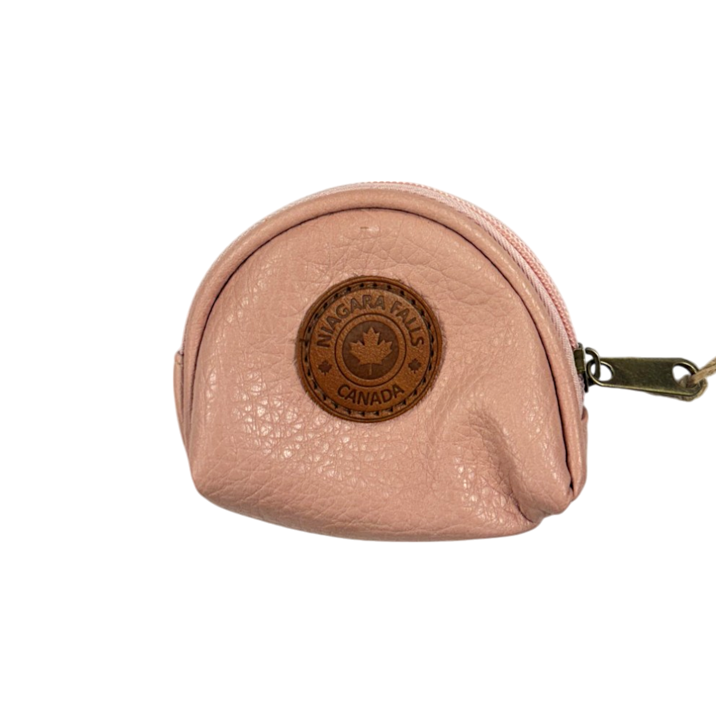 Niagara Falls Vegan Leather Coin Purses w/Zippers Oval
