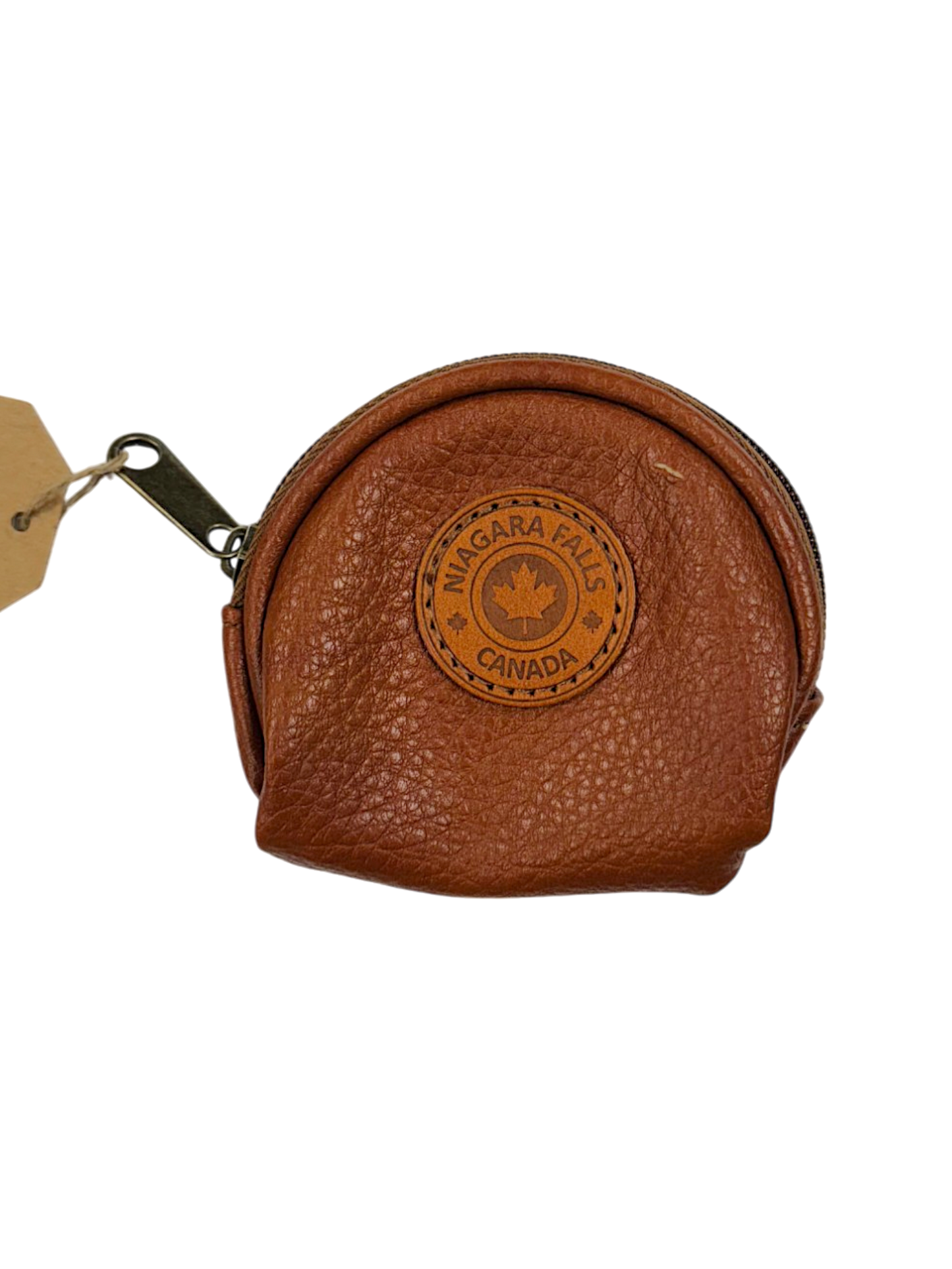 Niagara Falls Vegan Leather Coin Purses w/Zippers Oval