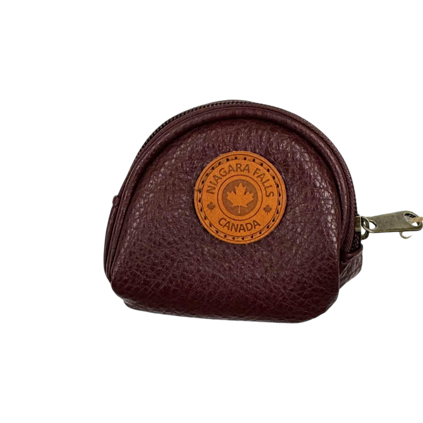 Niagara Falls Vegan Leather Coin Purses w/Zippers Oval