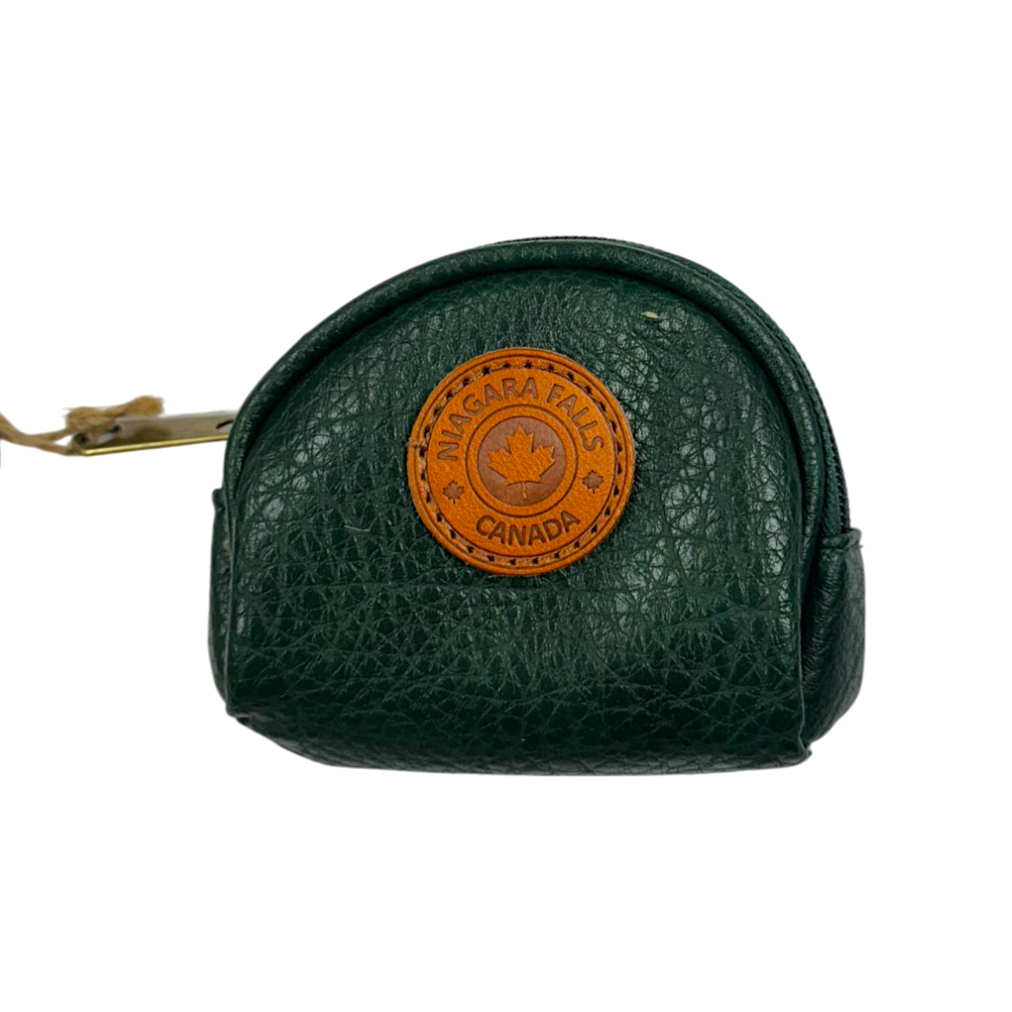 Niagara Falls Vegan Leather Coin Purses w/Zippers Oval