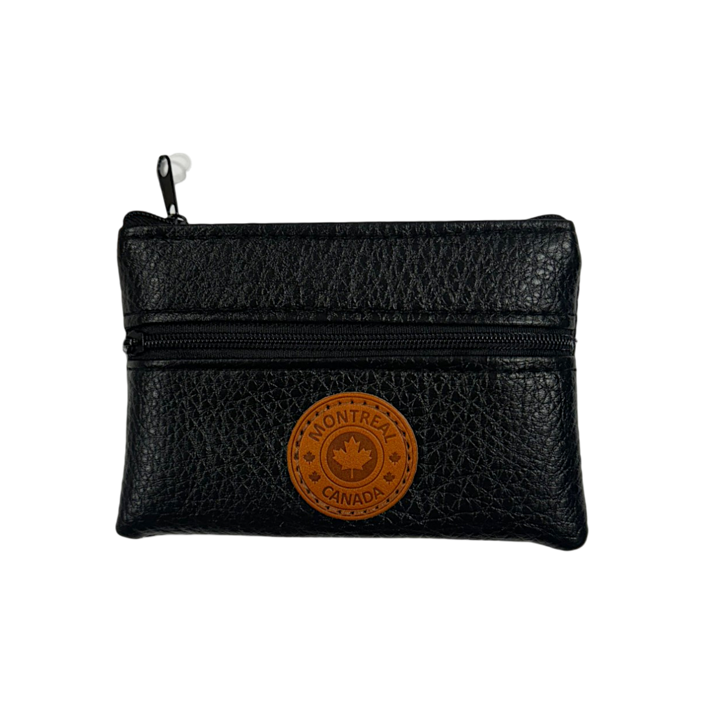 Montreal Vegan Leather Coin Purses w/Zippers Rectangle