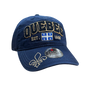 Quebec Baseball Hats - Cotton w/ Applique Embroidery
