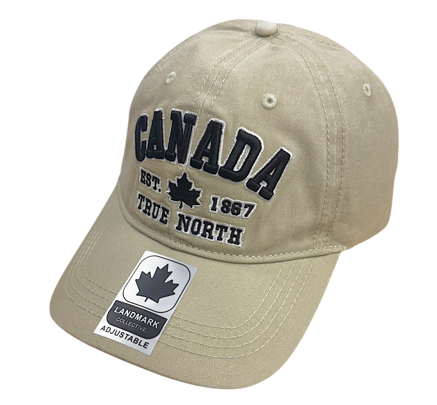 Canada Baseball Cap, Retro Wash