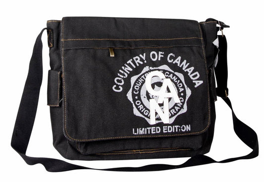 Canada Canvas Large Messenger Bag