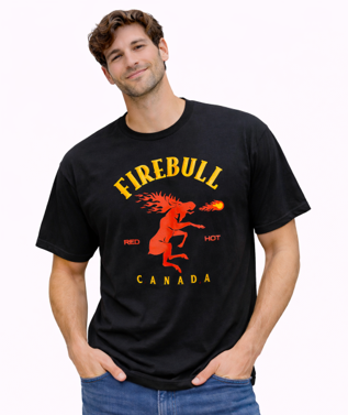 Licensed Adults T-Shirt - Raven Lunatic - Firebull