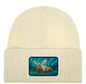 Licensed Premium Ribbed Toques - ARW - Restful Night Aurora Moose