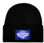 Licensed Premium Ribbed Toques - White Raven