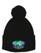 Licensed Premium Pom Toques w/ Fleece Lining - Mystic Trees
