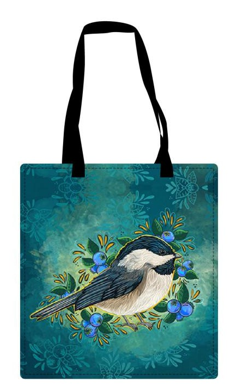 Licensed Canvas Tote Bag - ARW - Chickadee