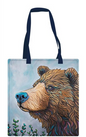Licensed Canvas Tote Bag - ARW - Bear on Guard