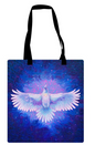 Licensed Canvas Tote Bag - ARW - White Raven