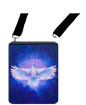 Licensed Canvas Crossbody - ARW - White Raven