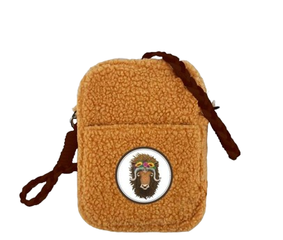 Licensed Sherpa Plush Crossbody - ARW - Musk Ox Hair Don't Care