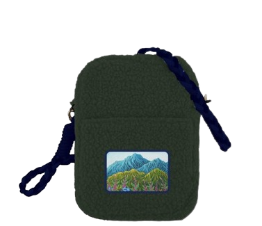 Licensed Sherpa Plush Crossbody - ARW - Lovely Meadow
