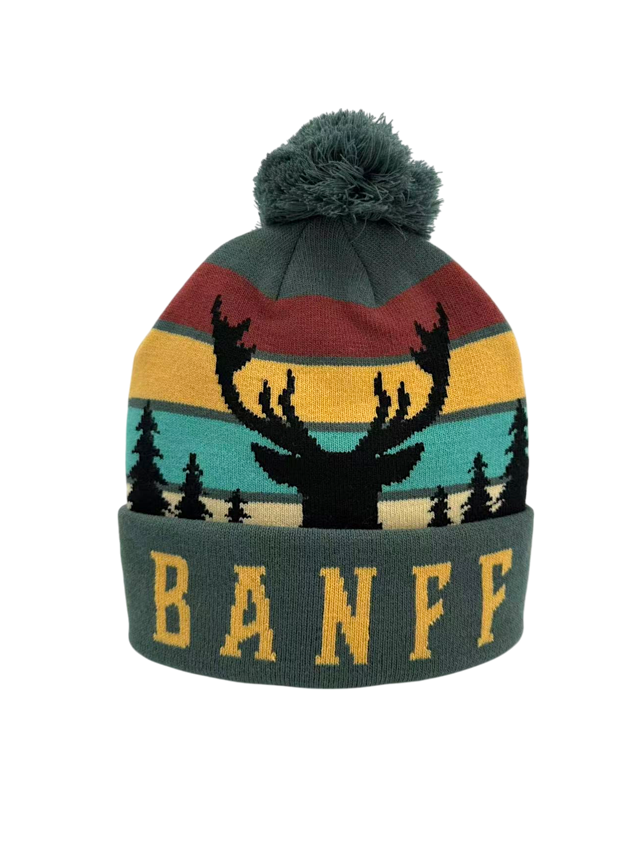 Landmark Beanies - Banff Buck Retro Sunset