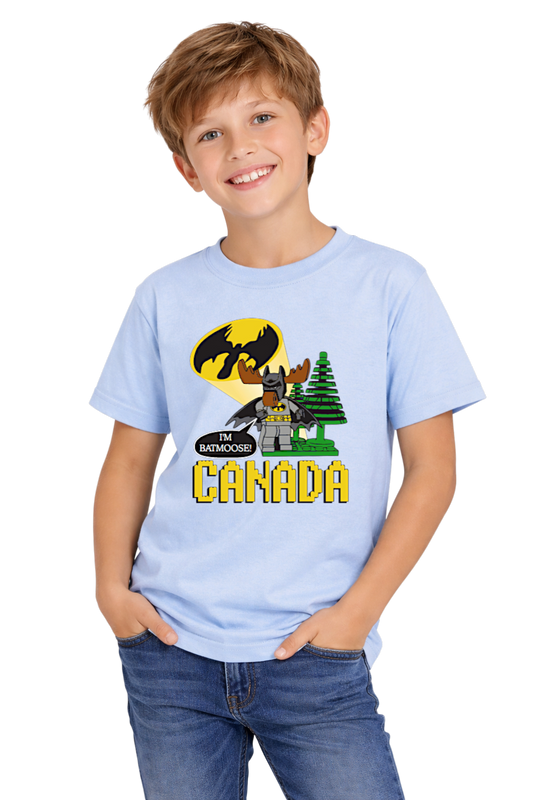 Licensed Youth T-Shirt - Raven Lunatic - I'M Batmoose