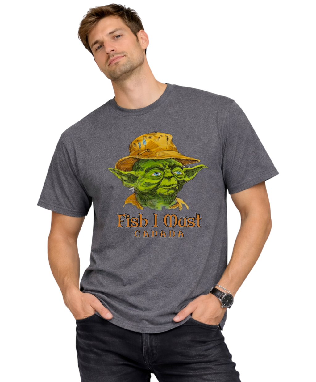 Licensed Adults T-Shirt - Raven Lunatic - Fish I Must