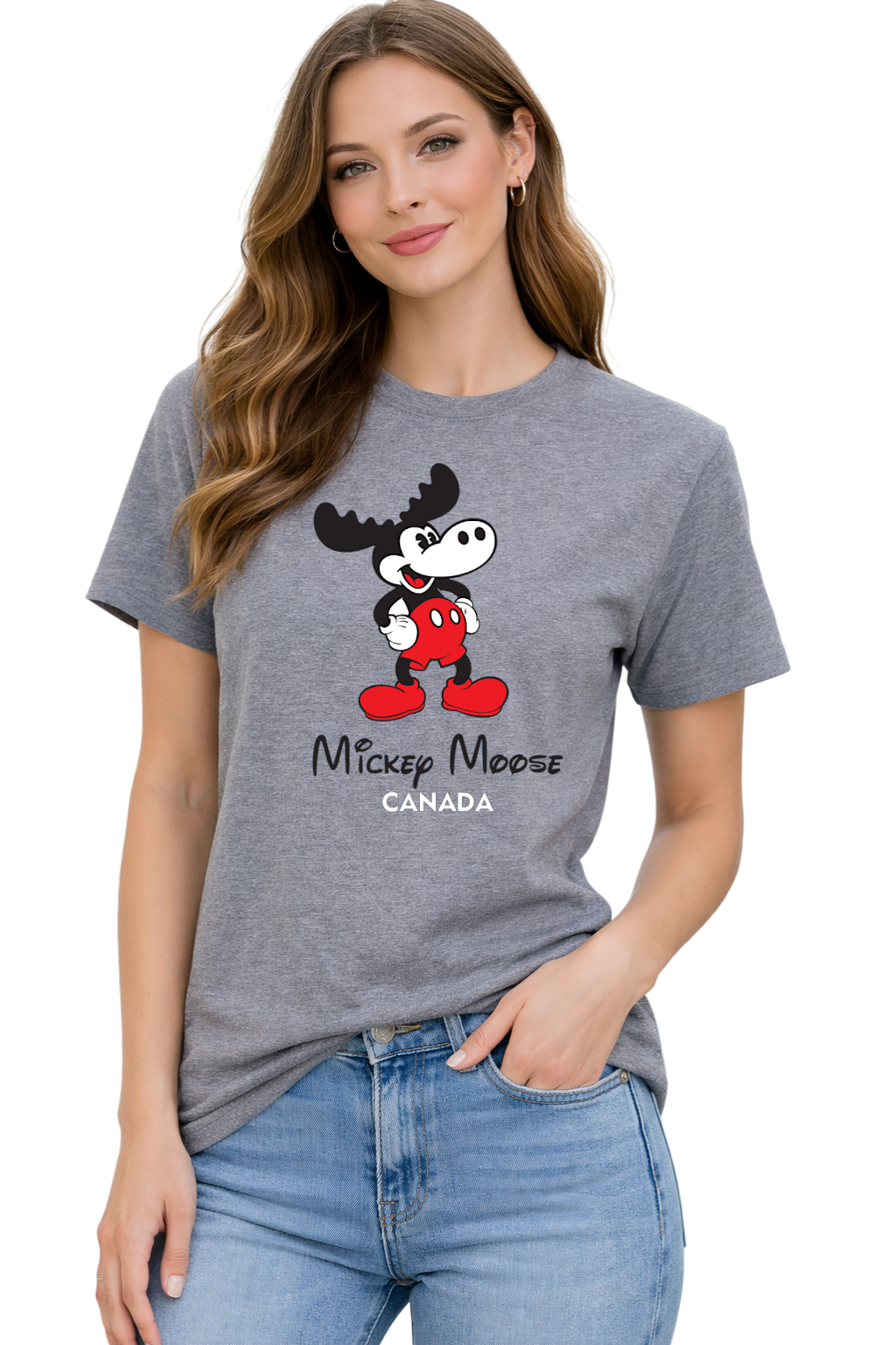 Licensed Adults T-Shirt - Raven Lunatic - Mickey Moose