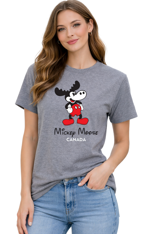 Licensed Adults T-Shirt - Raven Lunatic - Mickey Moose