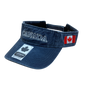 Canada Cotton Visor - Felt ML Embroidery on Centre