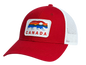 Canada Kids Cotton Hat Meshback with Sunset Bear Patch