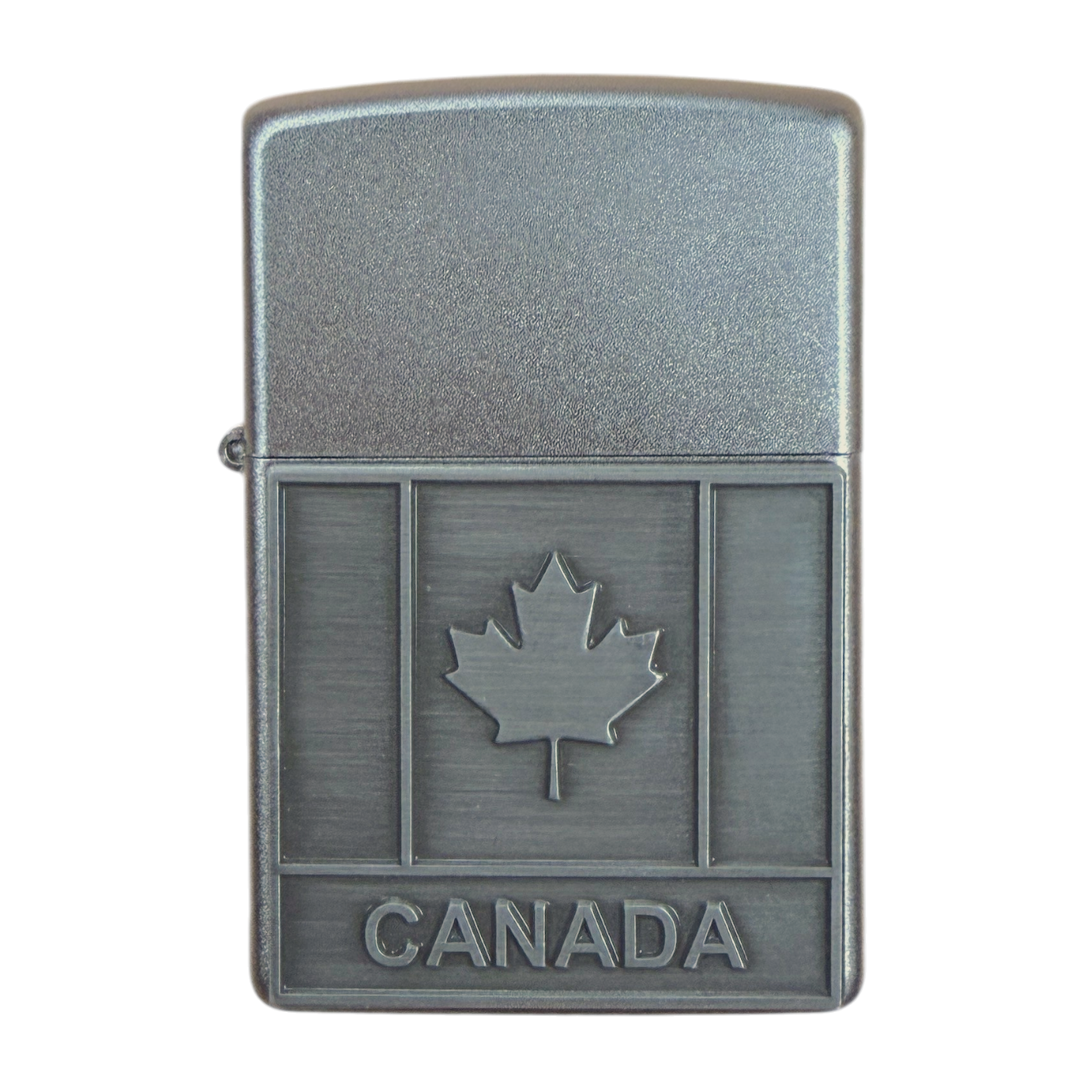 ZIPPO Souvenir Large Pewter Canada Emblem Lighters (C20126)