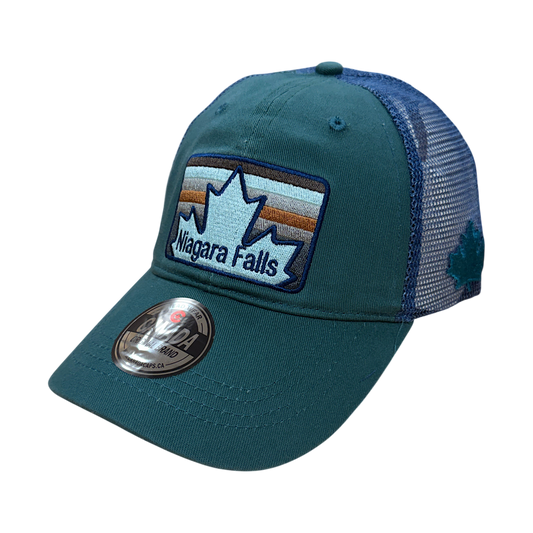 Niagara Falls Baseball Hat - MeshBack Patagon-Style Silhouette