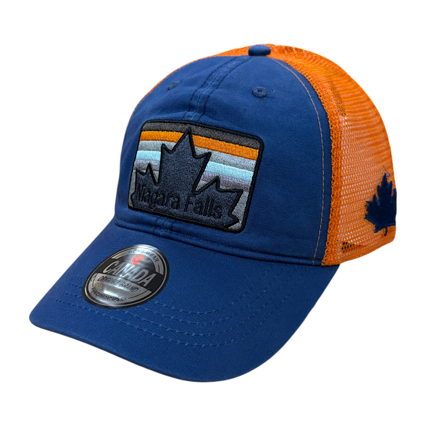 Niagara Falls Baseball Hat - MeshBack Patagon-Style Silhouette