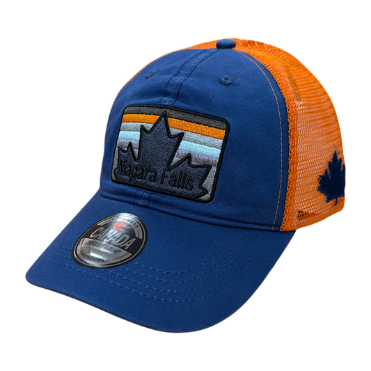 Niagara Falls Baseball Hat - MeshBack Patagon-Style Silhouette