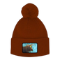 Licensed Premium Pom Toques w/ Fleece Lining - Moose Reflection