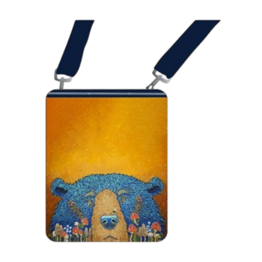 Licensed Canvas Crossbody - ARW - Fun Guy "Fungi" Bear