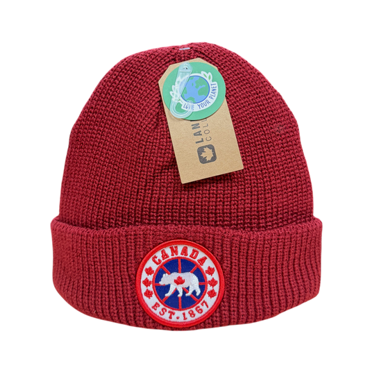 Canada Arctic Bear Patch Toques