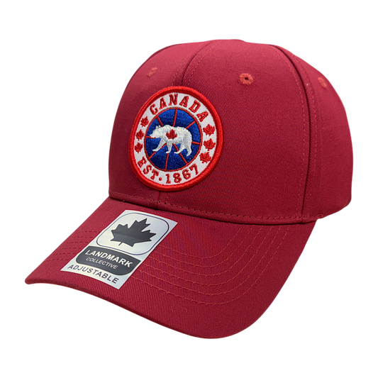 Canada Heritage Crest Design Hats