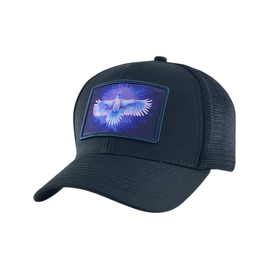 Licensed Patch Hat - ARW - White Raven