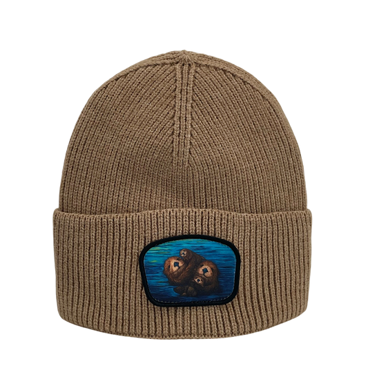 Licensed Premium Ribbed Toques - ARW - Otter Family